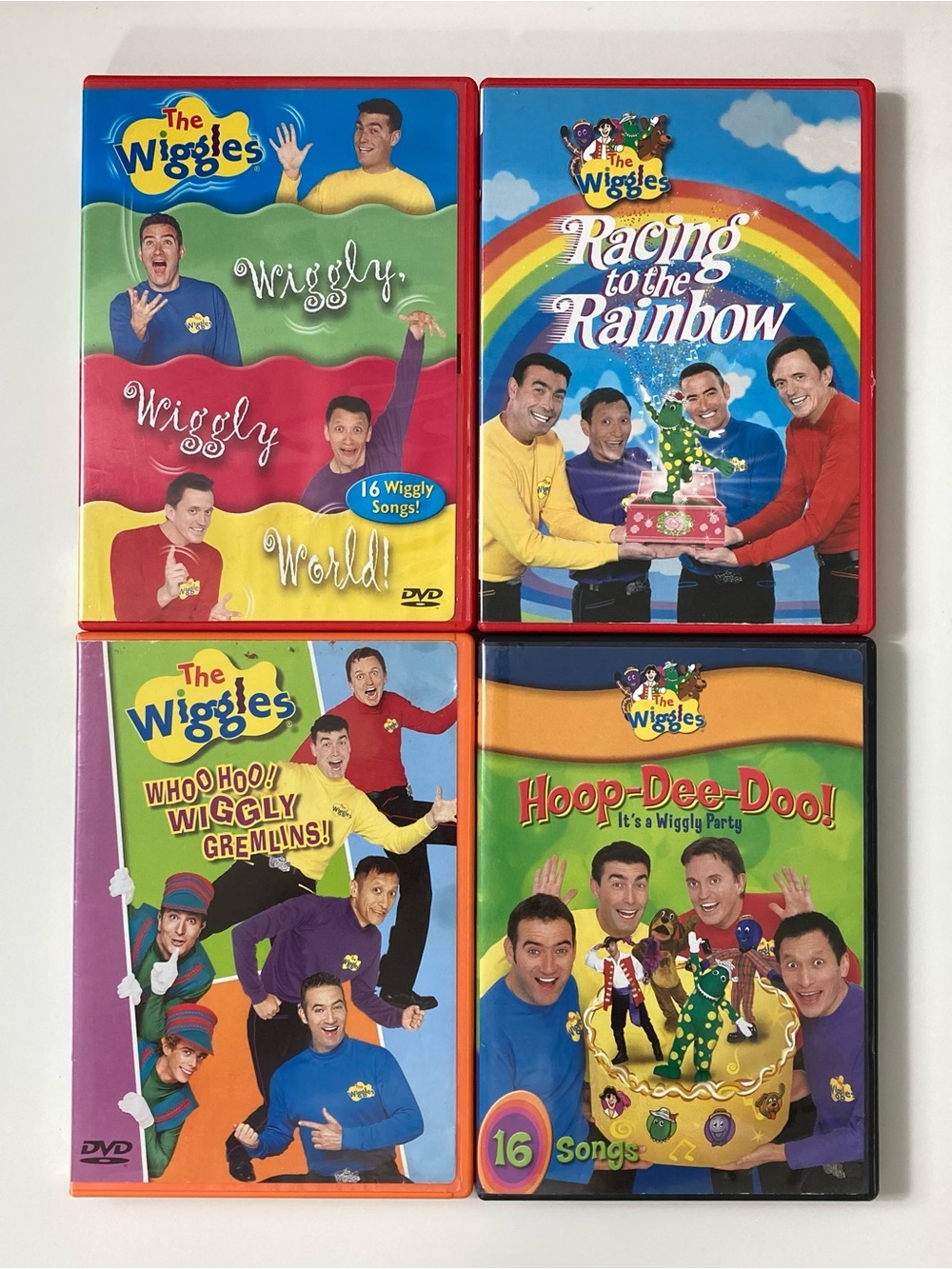 The Wiggles DVD Lot of 4 Bundle Kids Children’s